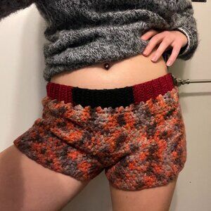Crochet Mini ShortsHandmade - size medium fit....
